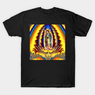 Our Lady of Guadalupe Virgin Mary New Zerape  03 T-Shirt